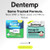 Dentemp Recap-It Cap And Crown Repair Dental Kit - Fast Acting Formula Dental Cement For Loose Caps (Pack Of 3) - Temporary Cement For Crown And Bridge