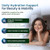 Forestleaf Hyaluronic Acid Supplements 100Mg High Bioavailable Dietary Hyaluronic Acid Powder Capsules 50Mg Vit C Supports Skin Hydration Joint Lubrication Anti-Aging Hair & Nails 120 Caps