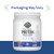 Garden Of Life - Functional Protein Stress Relief - 20G Organic Sprouted & Fermented Protein Blend - Blueberry Muffin Mood Blend For Stress Management Ashwagandha Ksm-66 Vegan - About 14 Servings