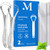 Mouthology 10 Nano Hydroxyapatite Toothpaste (Fluoride Free) And Tongue Scraper For Adults (2 Pack)