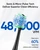 Mysmile Uc605 Electric Toothbrush For Adults Rechargeable Sonic Electronic Toothbrush With 6 Brush Heads And Travel Case 2 Mins 5 Modes Smart Timer 48000Vpm (Black)