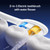 Soocas 2-In-1 Electric Toothbrush And Water Flosser Set With 2 Replacement Heads Portable For Travel Radiant White Soocas 2-In-1 Electric Toothbrush And Water Flosser Set With 2 Replacement Heads Portable For Travel Radiant White