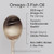 Sports Research Omega-3 Fish Oil 8Oz Glass Bottle - 4685Mg Of Wild Caught Alaska Pollock Fish Oil Per Serving - Easy-To-Take Liquid Lemon Flavor Non-Gmo Msc Certified Sustainable 48 Servings