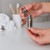 Treebird Pure Silk Eco Floss Kit - Refillable Floss Dispenser (Stainless Steel) 3 33 Yd Silk Refills Waxed With Candelilla Wax Mint
