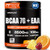 Venture Pal Sugar Free 7G Bcaa + Eaa Powder | Supports Muscle Recovery Growth Strength & Endurance 9 Essential Amino Acids With L-Glutamine Caffeine Vitamin & Electrolyte For Energy & Hydration