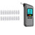 Zbhb Breathalyzer, Upgraded Model With Lcd Digital Display, High Accuracy, With The Ability To View Historical Data, High-Precision Personal Breathalyzer Designed For Parties, Comes With 20 Mouthpieces Zbhb Breathalyzer, Upgraded Model With Lcd Digital Display, High Accuracy, With The Ability To View Historical Data, High-Precision Personal Breathalyzer Designed For Parties, Comes With 20 Mouthpieces