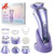 Atg 3.0 Women Face Epilator, 7-In-1 Rechargeable Facial Hair Remover With Led Battery Display, Facial Shaver For Face, Eyebrow, Nose Trimmer (Purple) Atg 3.0 Women Face Epilator, 7-In-1 Rechargeable Facial Hair Remover With Led Battery Display, Facial Shaver For Face, Eyebrow, Nose Trimmer (Purple)