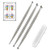 Zjo Acupressure Pen, Stainless Steel Reflexology Tool For Face And Body, Manual Trigger Point Massage Tool For Deep Tissue Pressure Point Release, Professional Lymphatic Drainage For Ear, Neck, Back Zjo Acupressure Pen, Stainless Steel Reflexology Tool For Face And Body, Manual Trigger Point Massage Tool For Deep Tissue Pressure Point Release, Professional Lymphatic Drainage For Ear, Neck, Back