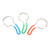 Moofey Threading Hair Removal, Hair Removal Spring, Face Threading Tool For Face Lip Hair Removal 3Pcs