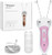 Foleto Usb Rechargeable Cotton Thread Epilator For Women,White Electric Threading Hair Removal Tool Complete With Charging Cable And Spare Thread, Professional Eyebrow Threading Kit For Facial And Body Hair Foleto Usb Rechargeable Cotton Thread Epilator For Women,White Electric Threading Hair Removal Tool Complete With Charging Cable And Spare Thread, Professional Eyebrow Threading Kit For Facial And Body Hair