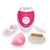 Epilady Skinlady Corded Epilator For Women, Electric Hair-Removal Device With 2-Speed Motor, Portable Hair Remover With Exfoliation Head, Precision Cap, Cleaning Brush, And Carrying Case, Pink Epilady Skinlady Corded Epilator For Women, Electric Hair-Removal Device With 2-Speed Motor, Portable Hair Remover With Exfoliation Head, Precision Cap, Cleaning Brush, And Carrying Case, Pink