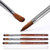 Modelones Kolinsky Acrylic Nail Brush Set Size 8/10/12 Round Shaped Nail Brushes For Acrylic Powder Gel Polish Extension Gel 3D Carving & Detailing Design With Wooden Handle Salon & Diy Use Modelones Kolinsky Acrylic Nail Brush Set Size 8/10/12 Round Shaped Nail Brushes For Acrylic Powder Gel Polish Extension Gel 3D Carving & Detailing Design With Wooden Handle Salon & Diy Use
