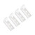 Tweezerman Eyebrow Razor Blades ( ) 4 Count Pack Of 1