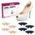 Welnove Heel Pads Grips For Women Shoes - Welnove 4 Paris Adhesive Heel Cushion Inserts Prevent Slipping Rubbing Blisters Foot Pain Improve Heels Pumps Shoe Fit - Heel Pads For Shoes Too Big