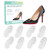 Welnove Gel Ball Of Foot Cushions - Welnove Metatarsal Pads Women Non-Slip Forefoot Cushion Shoes Inserts For Foot Pain Relief Comfort Shock Absorption & All-Day Wear In Sandals High Heels Flats 4 Pairs