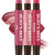 Burt's Bees Lip Shimmer Nude Collection, Tinted Lip Balm Stick, Moisturizing for All Day Hydration with Natural Glowy Pigmented Finish & Buildable Color, 3 Warm Shades, Value Pack, 0.09 oz., Three Tubes