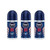Nivea MenS Dry Impact RollOn Deodorant Pack Of 3 1.69 Fl Oz Pack Of 3 Nivea MenS Dry Impact RollOn Deodorant Pack Of 3 1.69 Fl Oz Pack Of 3