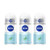 Nivea Energy Fresh RollOn AntiPerspirant Deodorant LongLasting 72H Odor Protection Lemongrass Scent 50Ml 3Pack