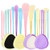 Docolor Colourful Makeup Brush Set + Makeup Brushes Cleaner SetPremium Synthetic Kabuki Ful Makeup Brush Set 17Pcs Docolor Colourful Makeup Brush Set + Makeup Brushes Cleaner SetPremium Synthetic Kabuki Ful Makeup Brush Set 17Pcs