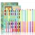 Docolor Colorful Eye Makeup Brushes Set + 34 Colors Tropical Eeyshadow Palette Ful Eye Makeup Brushes Set 16Piece Docolor Colorful Eye Makeup Brushes Set + 34 Colors Tropical Eeyshadow Palette Ful Eye Makeup Brushes Set 16Piece