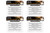 Ardell 3D Individual Lashes Diy Lash Clusters Long Black Flared Design False 4 Pack