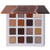 JuviaS Place Coffee Shop Eyeshadow Palette 16 Pan Palette Tan Auburn and Rich