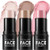 Focallure Cream Contour SticksShades With Highlighter and Bronzer and BlushNonGreasy LongWear Face S With Highlighter And Bron 3 Pcs Focallure Cream Contour SticksShades With Highlighter and Bronzer and BlushNonGreasy LongWear Face S With Highlighter And Bron 3 Pcs