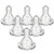 Dr. BrownS Natural Flow Level T Narrow Baby Bottle Nipple Newborn Slow Flow 6Pack Dr. BrownS Natural Flow Level T Narrow Baby Bottle Nipple Newborn Slow Flow 6Pack