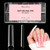 Melodysusie Short Almond X Nail Tips 15 Sizes Clear AcrylicHalf Matte Full 300Pcs Melodysusie Short Almond X Nail Tips 15 Sizes Clear AcrylicHalf Matte Full 300Pcs