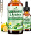 Vita PLynxera L-Lysine 1000mg Liquid Drops w. Monolaurin Olive Leaf Extract Vitamin C D3 & Zinc, 6-in-1 Essential Amino Acid Supplement for Immune Collagen Lip & Oral Health, Liposomal Lysine for Better Absorption