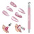 SAVILAND Double-Head Cat Eye Magnet Nail Magnet Pen Purple | Ball Magnets for Nails, Sturdy Cat Eye Magnet, Multifunctional for Cat Eye Gel Polish DIY Home Salon