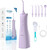 Leominor Water Dental Flosser - 5 Modes Cordless Portable Oral Irrigator IPX7 Waterproof Rechargeable Teeth Cleaner Upgrade Datchable Tank Professional Flossing Cleaning Pick for Home Travel