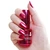 KYDA 18ml Silver Mirror Nail Polish, Bright Glossy Mirror Polish for Nails Art, Longlasting Shine Metallic Effect Nails Art, Gorgeous Reflective Manicure Nail Lacquers
