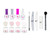 Revel Nail Dip Powder Starter Kit With Dip Powder Liquids and Tool Set Fabulous In French Revel Nail Dip Powder Starter Kit With Dip Powder Liquids and Tool Set Fabulous In French