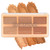Profusion Cosmetics 6 Shades Bronzer Palette Matte and Shimmer Finishes For Natural Definition Buildable and Blendable Powder For Face Sculpting With LongWearing Makeup Coverage Profusion Cosmetics 6 Shades Bronzer Palette Matte and Shimmer Finishes For Natural Definition Buildable and Blendable Powder For Face Sculpting With LongWearing Makeup Coverage