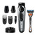 Braun Beard Detail Trimmer, Hair Clippers for Men, Cordless & Rechargeable, Mini Foil Shaver with Gillette ProGlide Razor, Silver, 10 Piece Set Braun Beard Detail Trimmer, Hair Clippers for Men, Cordless & Rechargeable, Mini Foil Shaver with Gillette ProGlide Razor, Silver, 10 Piece Set
