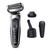 Braun Electric Razor for Men Flex Head Foil Shaver with Precision Beard Trimmer, Rechargeable, Wet & Dry, 4in1 SmartCare Center and Travel Case, Silver Braun Electric Razor for Men Flex Head Foil Shaver with Precision Beard Trimmer, Rechargeable, Wet & Dry, 4in1 SmartCare Center and Travel Case, Silver