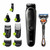 Braun Hair Clippers for Men, 7-in-1 Beard, Ear & Nose Trimmer, Mens Grooming Kit, Cordless & Rechargeable, with Gillette ProGlide Razor, Blue, 9 Piece Set Braun Hair Clippers for Men, 7-in-1 Beard, Ear & Nose Trimmer, Mens Grooming Kit, Cordless & Rechargeable, with Gillette ProGlide Razor, Blue, 9 Piece Set