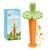 Papablic Baby Toothbrush Teether 360 Carrot With Suction Base Papablic Baby Toothbrush Teether 360 Carrot With Suction Base