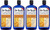 Dr Teal's Foaming Bath 4-Pack (136 fl oz Total), Glow & Radiance with Vitamin C and Citrus Essential Oils Dr Teal's Foaming Bath 4-Pack (136 fl oz Total), Glow & Radiance with Vitamin C and Citrus Essential Oils