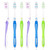 Colgate Super Flexi Toothbrush with Tongue Cleaner, Soft - Pack of 6 Colgate Super Flexi Toothbrush with Tongue Cleaner, Soft - Pack of 6