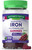 Iron Gummies | 60 Count | Vegan, Non-GMO & Gluten Supplement | with B Vitamins & Zinc | Grape Flavor | by Natures Truth Iron Gummies | 60 Count | Vegan, Non-GMO & Gluten Supplement | with B Vitamins & Zinc | Grape Flavor | by Natures Truth