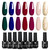 Joytii Gel Nail Polish - 7 Colors Gel Nail Polish Set, No Wipe Glossy UV/LED Soak Off Gel Nail Polish Kit for Home Nail DIY Salon Joytii Gel Nail Polish - 7 Colors Gel Nail Polish Set, No Wipe Glossy UV/LED Soak Off Gel Nail Polish Kit for Home Nail DIY Salon