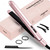 Professional Hair Straightener, Dual Voltage Ceramic Flat Iron for Hair, 1 Inch Straightener and Curler 2 in 1 (Rose Gold) Professional Hair Straightener, Dual Voltage Ceramic Flat Iron for Hair, 1 Inch Straightener and Curler 2 in 1 (Rose Gold)