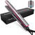 AmoVee Titanium Flat Iron Hair Straightener 1 Inch Ceramic Straightener and Curler Adjustable Temperature, Instant Heat Dual Voltage, Touchscreen and Digital LCD Display AmoVee Titanium Flat Iron Hair Straightener 1 Inch Ceramic Straightener and Curler Adjustable Temperature, Instant Heat Dual Voltage, Touchscreen and Digital LCD Display