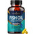 Omega 3 Fish Oil 2500mg Supplement by New Age – Immune & Heart Support – Promotes Joint, Eye, Brain & Skin Health - Non GMO 90 Softgels - EPA, DHA Fatty Acids Gluten Free