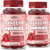 Cranberry Gummies by New Age - Urinary Tract Health Gummies 1000mg - Supports Bladder, Kidney, UTI - Vegetarian, 2 Pack -120 Count Cranberry Gummies by New Age - Urinary Tract Health Gummies 1000mg - Supports Bladder, Kidney, UTI - Vegetarian, 2 Pack -120 Count