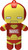 Lip Smacker Marvel Iron Man Superhero Flavored Lip Balm Keychain Billionaire Punch 0.14 Ounce
