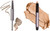 Julep Brow 101 Waterproof DualEnded Eyebrow Pencil and Tinted Brow Gel with Thickening Silk Fibers Blonde  Julep Eyeshadow 101 Creme to Powder Waterproof Eyeshadow Stick Champagne Shimmer