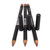 3 Pcs x Italia 1033 Natural Brown Ultra Fine Eye liner Pencil Lip Gray Eyeliner Set  Free ZipBag
